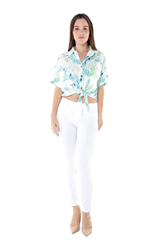 Image of Hawaii Hangover Family Matching Hawaiian Clothes, Orchid Breeze White | Family matching Hawaiian outfits, Orchid Breeze White, lightweight rayon, machine washable, tropical floral print, luaus
