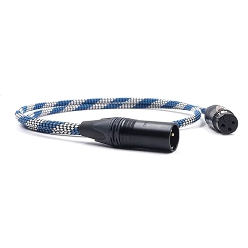 Cable de audio VCIMZUL 0.5m con conector XLRR miniatura 2
