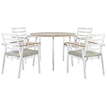 Patioco Cavoli Gartenmöbel-Set 4-Sitzer Weiß