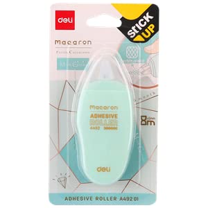 deli - Adhesive Tape Glue 6 mm x 8 MT, Ergonomic Glue for School