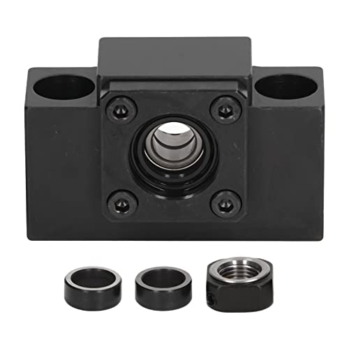 Ballscrew End Support High Rigidity Stable Rotation Sfu1204 Carbon Steel CNC Machine Screw Support for CNC Machines