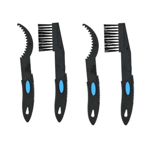 Bike Clean Brush Kit, 4PCS Crank Sprocket Bike Chain Cleaner Motorcycle Bike Chain Cleaning Tools Bike Accessory