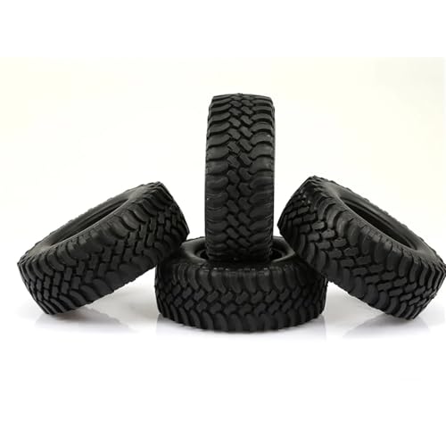 Pneus de roue 1:10 RC Crawler en caoutchouc 100 mm pour Axial SCX10 et D90 4 pièces