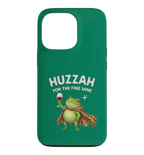 �t�@�j�[ �J�G���̋R�m Huzzah For the Fine Wine Leopard �P�[�v�M���O �X�}�z�P�[�X iPhone 13 Pro �p