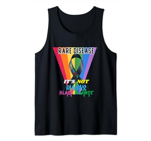 Image of Rare Disease day Rare Disease is not Always Black & White Tank Top