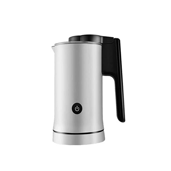SMSOM Leche FROTHOTHER ELÃCTRIC LÃQUIDO CALENTADOR CON FUNCIONALIDAD DE LECHE CALIENTE, Vaporizador de leche elÃ©ctrica de acero inoxidable para Latte, Cappuccino, Chai Latte, Frotes de leche automÃ¡tic