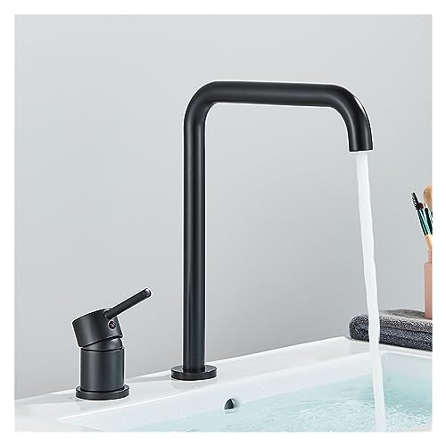 Robinet de lavabo de salle de bains bicolore pour créer une ambiance spa relaxante chez soi