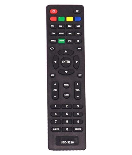 EHOP Compatible Remote Control for INTEX LED TV (LED-3210)