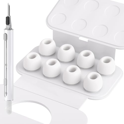 Image of 4 Pairs Replacement Ear Tips for AirPods Pro 2nd /1st (Small)