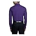 Van Heusen Men's Dress Shirt Fitted Poplin Solid, Purple Velvet, 15