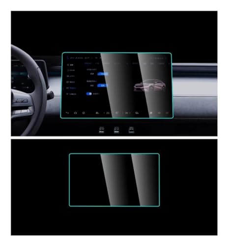 Film protecteur en verre trempé pour GPS de voiture BYD Song 2023 2024