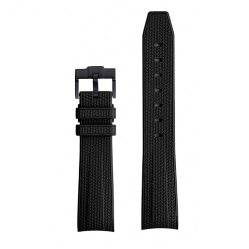 オメガxジョイントムーンストラップシーマスター300男性女性20mmラバーシリコン湾曲エンドブレスレットウォッチバンド