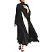 ZEELIY Frauen Muslimische Kleider Feste Schals Arabien Islamische Gebet Kleid Muslimische Kleidung Hijab Kleider Frauen Muslim Bat's-Flügelhülsen Kleid Hijab