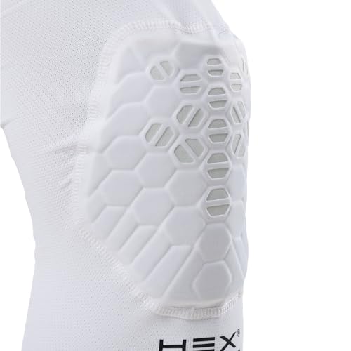 Image of McDavid HEX Viz Knee / Elbow Pad Pair White /Grey L