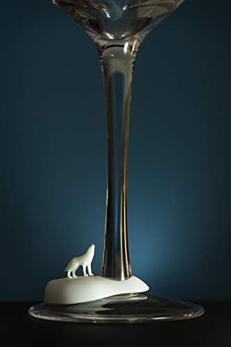 Qualy Set per calici da vino a forma di sei diversi animali, in plastica di alta qualità, multicolore, dimensioni: 3,2 cm x 4,3 cm x 3,1 cm, QL10191-MX - Image 6