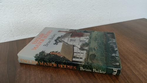 English manor houses 0709012802 Book Cover