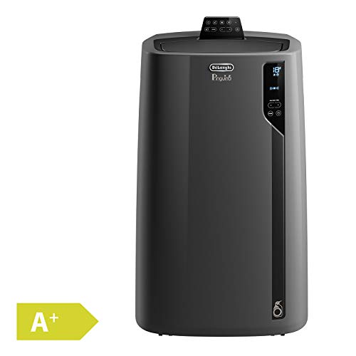 De'Longhi Pingüino EL112 Silent Aire Acondicionado Portátil, 11000 Btu/h, 2.9 Kw, Deshumidificación, Eco Real Feel y Cool Surround Technology para Máximo Ahorro y Comodidad, Temporizador