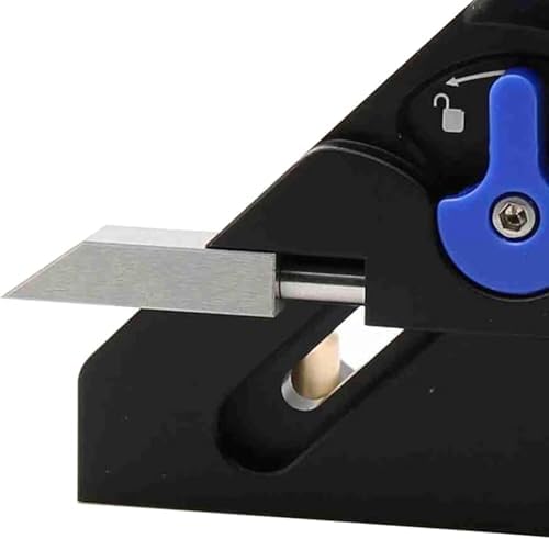 Marking Tool, Aluminum Alloy, workpiece Center Locator with a Built-in Ruler Measuring Range 75mm Precision Woodworking, Accessory for Table saws and routers.