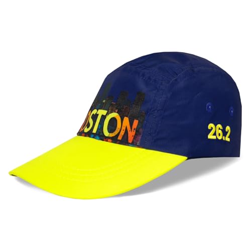 Headsweats Run The World Collection Running Hat Blue/Boston