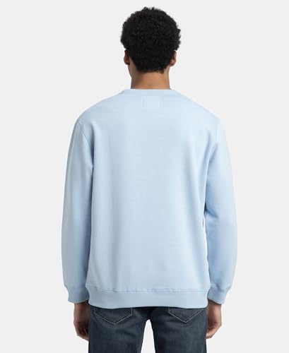 Image of Jockey US92 Men Super Combed Cotton Rich Fleece Sweatshirt with StayWarm Technology