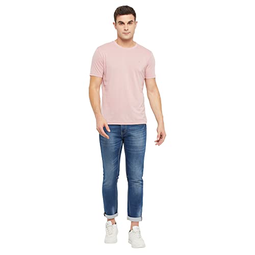 Image of Orewa by OKANE Men's Solid Round Neck Cotton T-Shirt (Pack of 2)