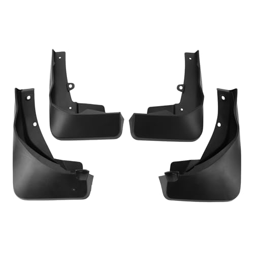 Image of X AUTOHAUX 1set Front and Rear Mud Flaps Splash Guards Mud Guards for Audi Q3 Sportback 2019-2023 W /Mount Accessories