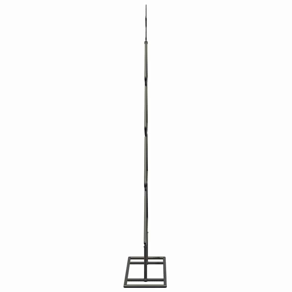 Albero di Natale in Metallo Nero 90,5 cm Acciaio