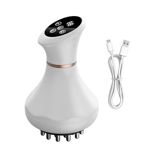 Cepillo Meridiano Eléctrico, Niveles De Intensidad Ajustables, 1 Juego, Masajeador Vibrador Eléctrico, Masajeador Muscular, Protección De Seguridad, Para Relajación Y Confort