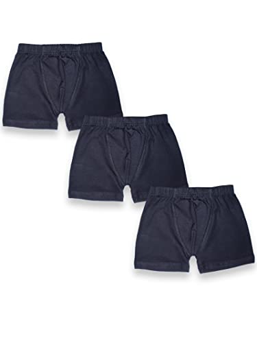 Image of KiddoPanti Boys Boxer Shorts Pack of 3 | Soft Cotton-Lycra Blend | Comfortable Fit with Bio Wash for All-Day Comfort | Kids Briefs