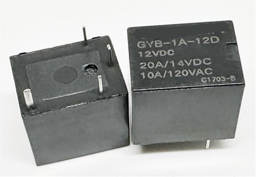 Relais 4 broches GYB-1A-12L de rechange pour panne de circuit électrique 12V
