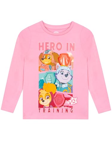 PAW PATROL Tshirt | Skye Langarmshirts Für Mädchen | Langarmshirt Mädchen Rosa 104