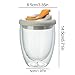 Imagen de Double Wall Glass Coffee Cup