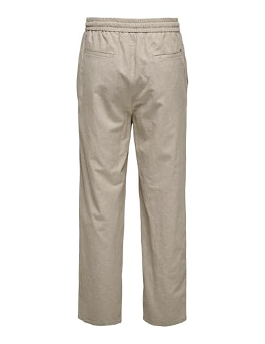 Onssinus Loose 0007 Cot Lin Pant Noos – Ansicht 3