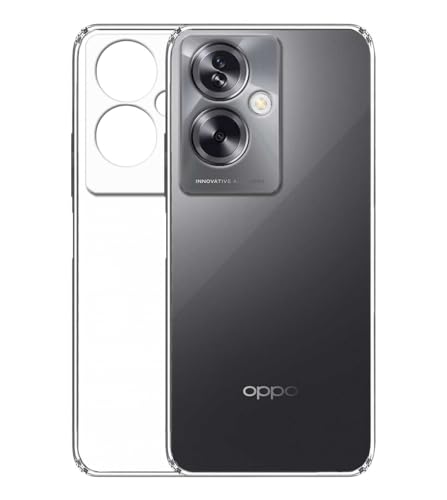 Image of Soft Silicone TPU Back Cover Compatible with Oppo A79 5G