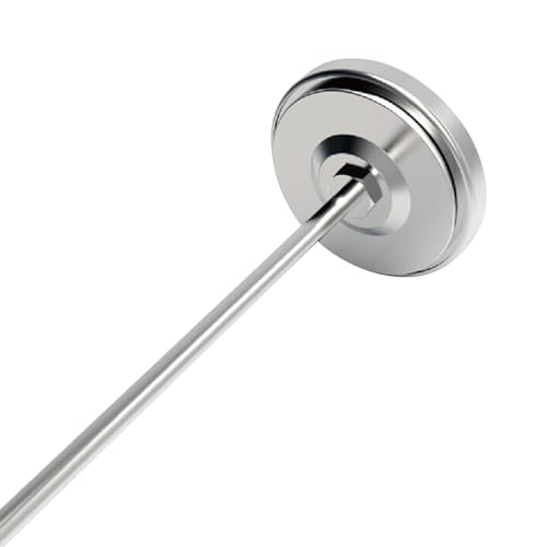 TERNCOEW Soil Thermometer 10~76°C 40°F~180°F StainlessSteel 20Inch Stem TemperatureDial For Garden Lawn Plant Soil Thermometer For Lawn, Earthworm waterproof