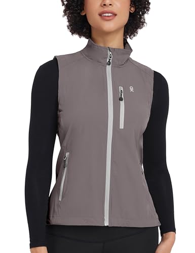 Little Donkey Andy Women's Lightweight Quick Dry Vest Summer Windproof Sleeveless Elastic Jacket for...