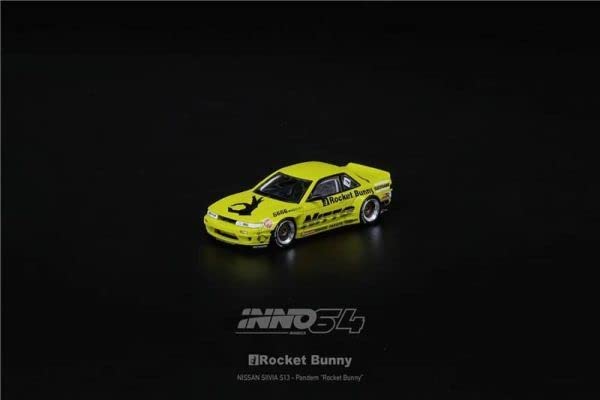 Amazon | 1/64 イノモデル INNO64 日産 シルビア S13 V2 PANDEM ROCKET