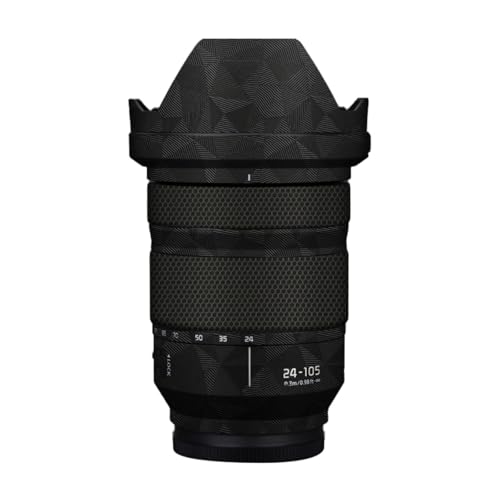 Autocollant Panasonic Lumix S 24-105mm F4 vinyle protection objectif motif triangle