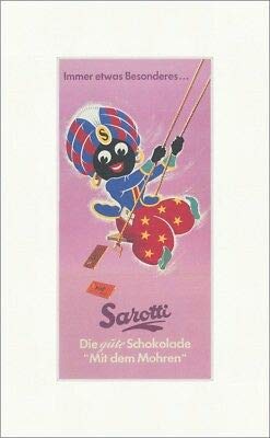 Kunstdruck Sarotti Poster World 420 with the Mohr Chocolate Bar