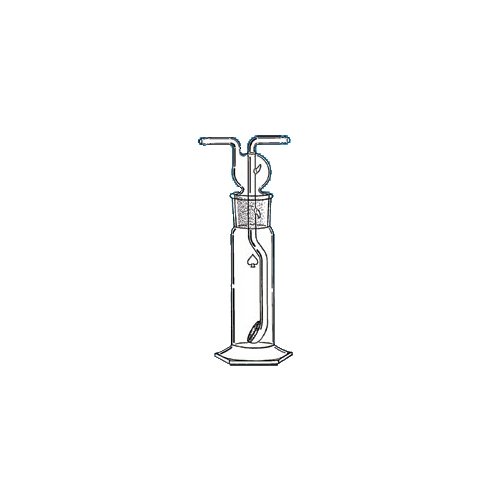 7162-24 Complete Gas Washing Bottle, Porosity B, 500 mL Capacity