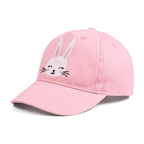 Zsedrut Girls Baseball Cap Kids Cotton Sun Hat Spring Summer Boys Peak Caps Adjustable Bunny Hats