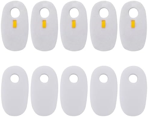 5 Packs Foam and Filter Kits Replacement for Shark Rocket DeluxePro TruePet Ultralight Vacuum Cleaner HV319Q, HV320, HV320C, HV320W, HV321, UV425CCO, Replaces Parts #1080FTV320 and 1084FTV320