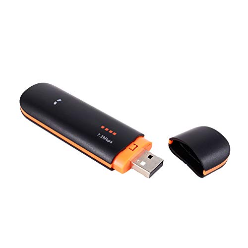 GOWENIC USB Modem 7.2Mbps TF Card Adapter SIM SD, Wireless 3G Network Dongle, Plug and Play for Fast Internet Access