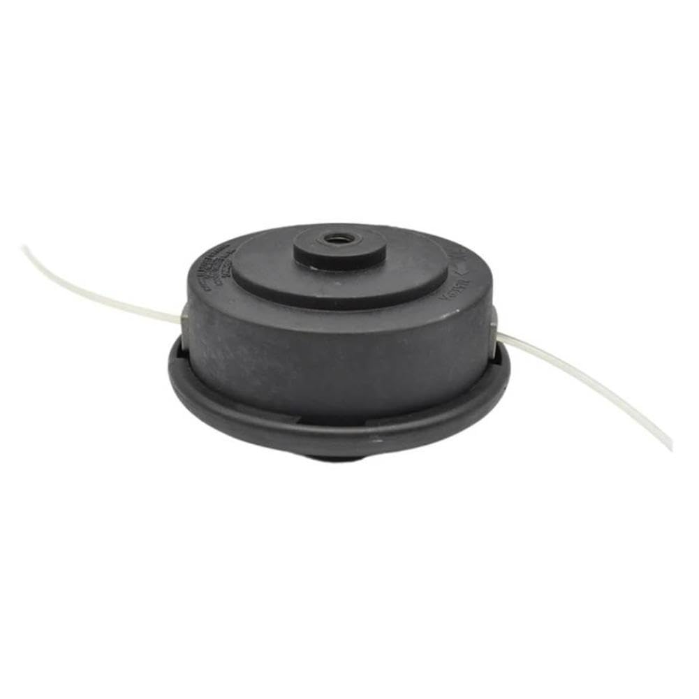 M8 Aluminio Nylon Bump Feed Spool 2-Line Cutter Head para Lawn Mower Equipo de energía Exterior Parte de reemplazo
