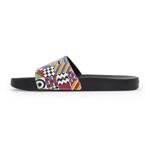 Image of Red Tape Womens Sliders in Slate Blue | Casual Pool Sliders | SLATE BLUE | 3 UK