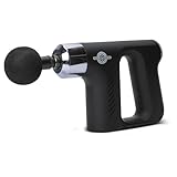 Well Being USB Wiederaufladbare Mini-Massagepistole mit 4 Massageköpfen & Reiseetui