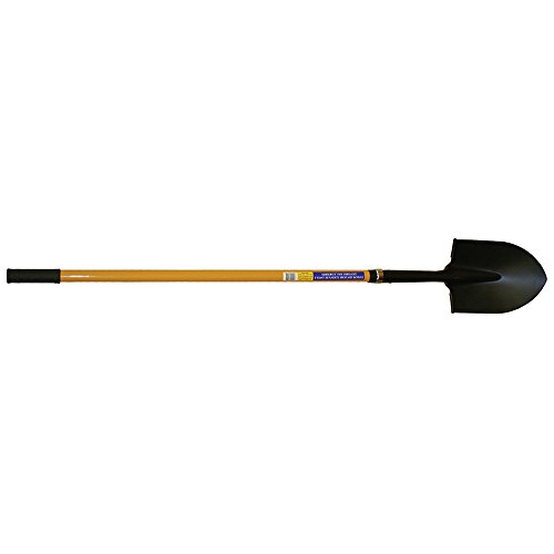 Fiberglass Handle Shovel, Long Handle, Round Point , PartNumber S49400, by Jones Stephens, Plumbing, HVAC Tools Shovels Fiberglass Handle Round Point , (Single Unit)
