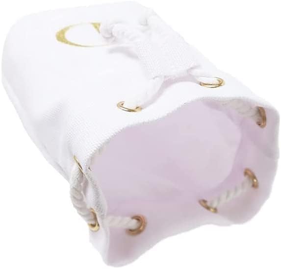 ディオール ビューティー Dior Beauty ポーチ 化粧ポーチ かわいい 小物入れ ホワイト 真っ白 ゴールド ロゴ 化粧 メイク コスメ フト 巾着 プレゼント お返し ギフト メイク コスメ ブランド クリスマス ハロウィン バレンタイン ホワイトデー