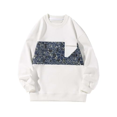 Sweatshirt homme col rond et manches longues pour le golf et le sport