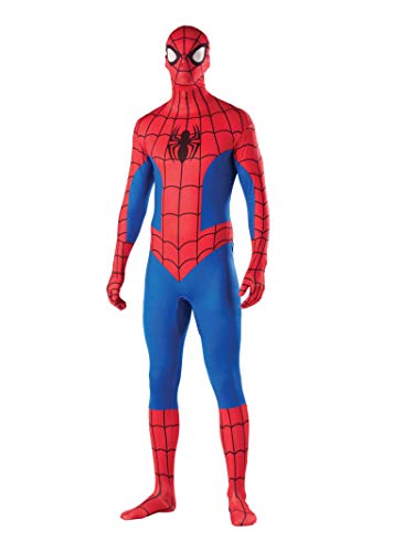 Rubie's Men's Marvel 2nd Skin, Spider-Man, Large